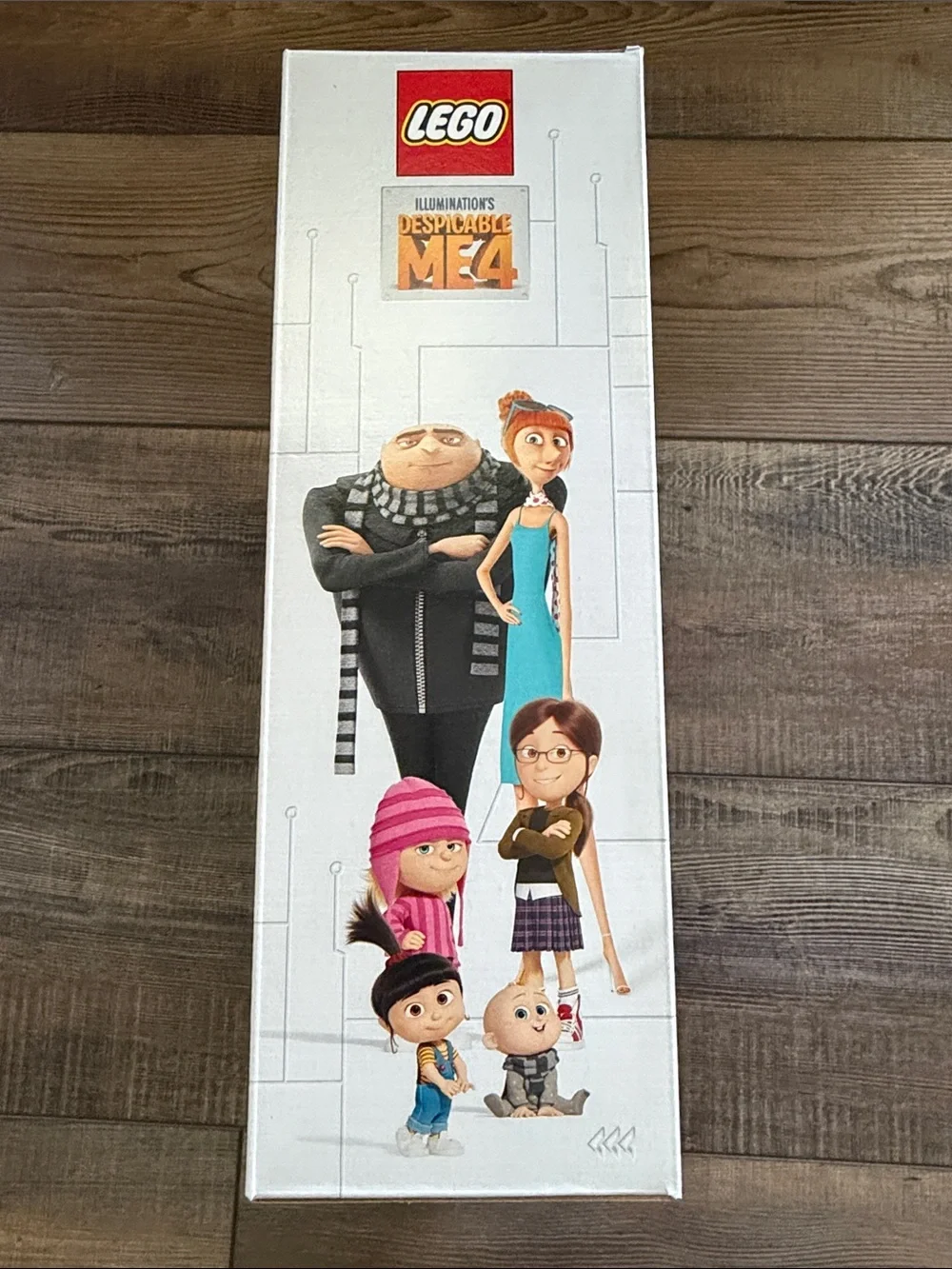 Lego Despicable Me 4 Brick-Built Gru with Yellow Minions Playset - Picture 5 of 6